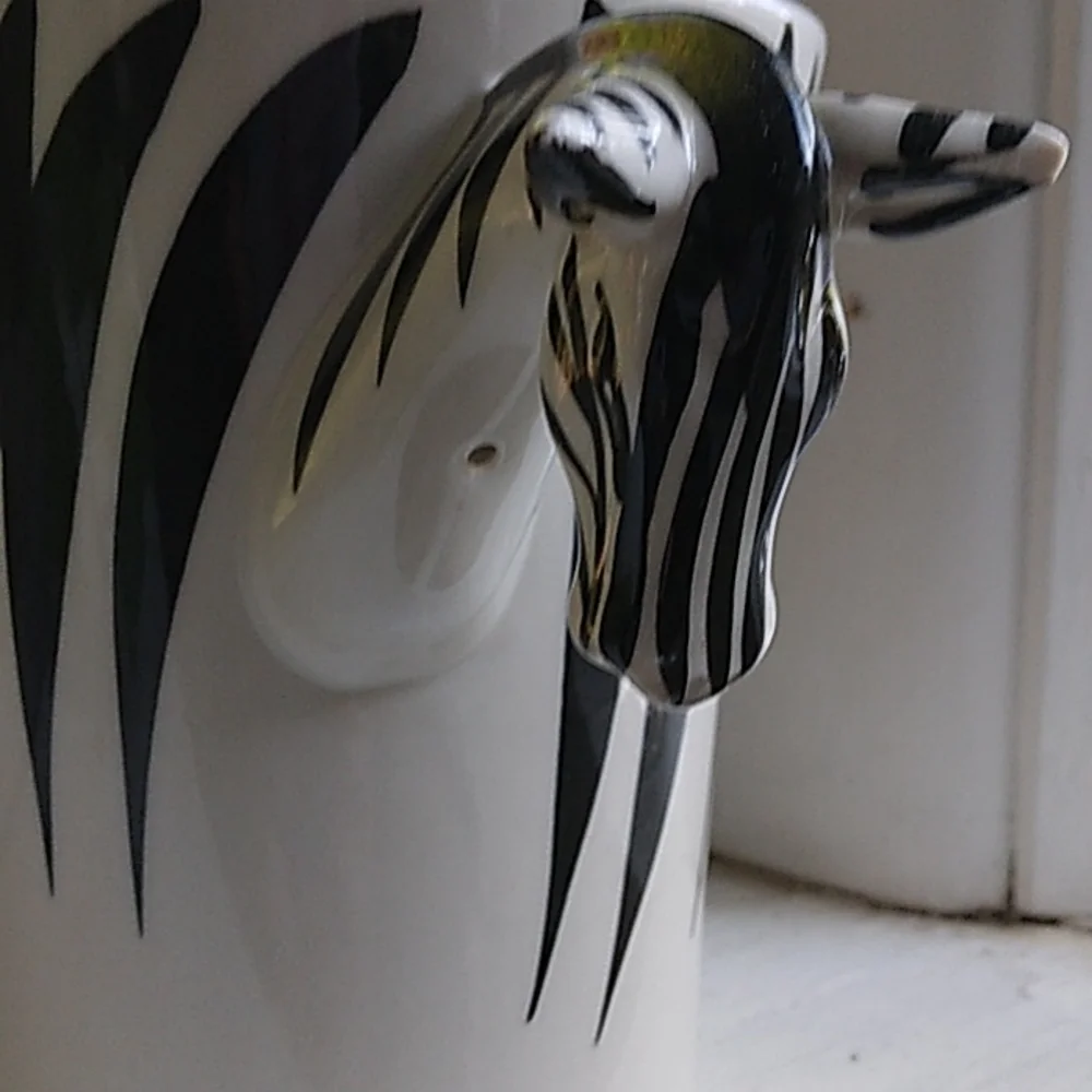 Pier 1 Zebra Mug